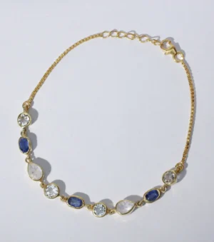 Holy Confluence Necklace in Blue Kyanite