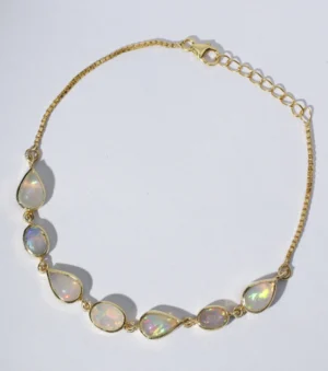 LA Summer Necklace in Opal