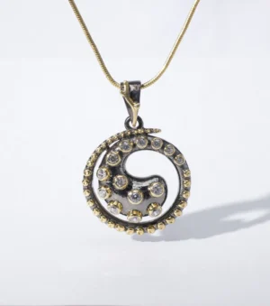 Serpentine Loop Pendant For Her
