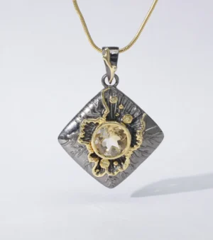 Eternal Grace Pendant in Citrine