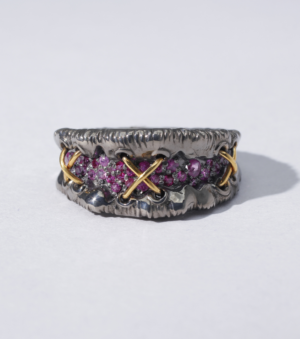 Baby Ruby Clot Ring for Her