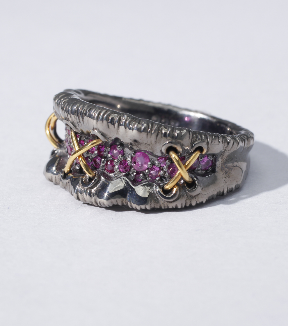 Baby Ruby Clot Ring for Her