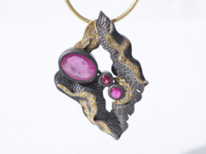 Crimson Heights Pendant For Her
